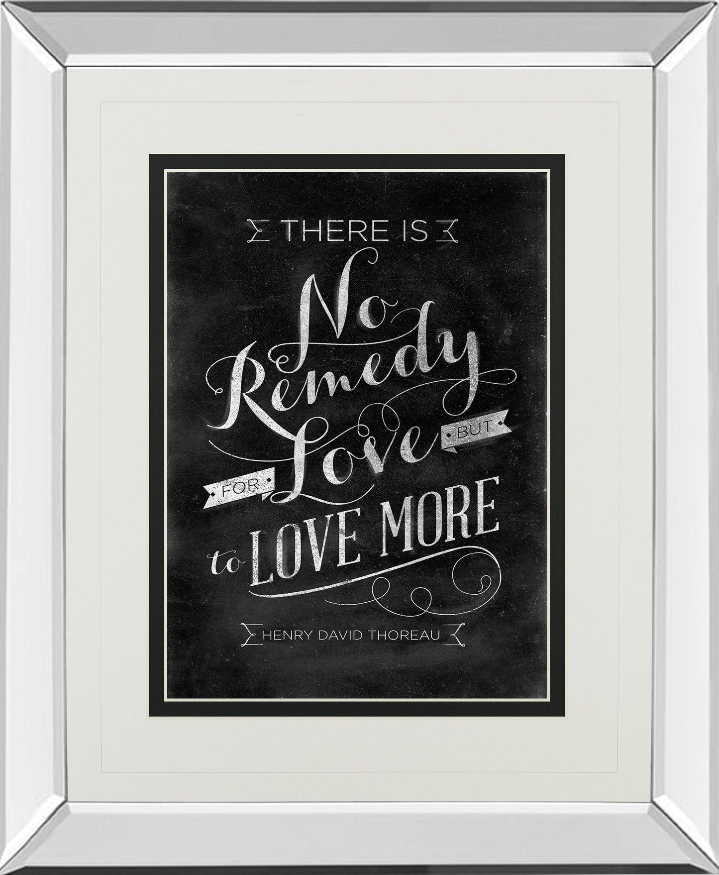 Mirrored Frame No Remedy By Sd Graphic