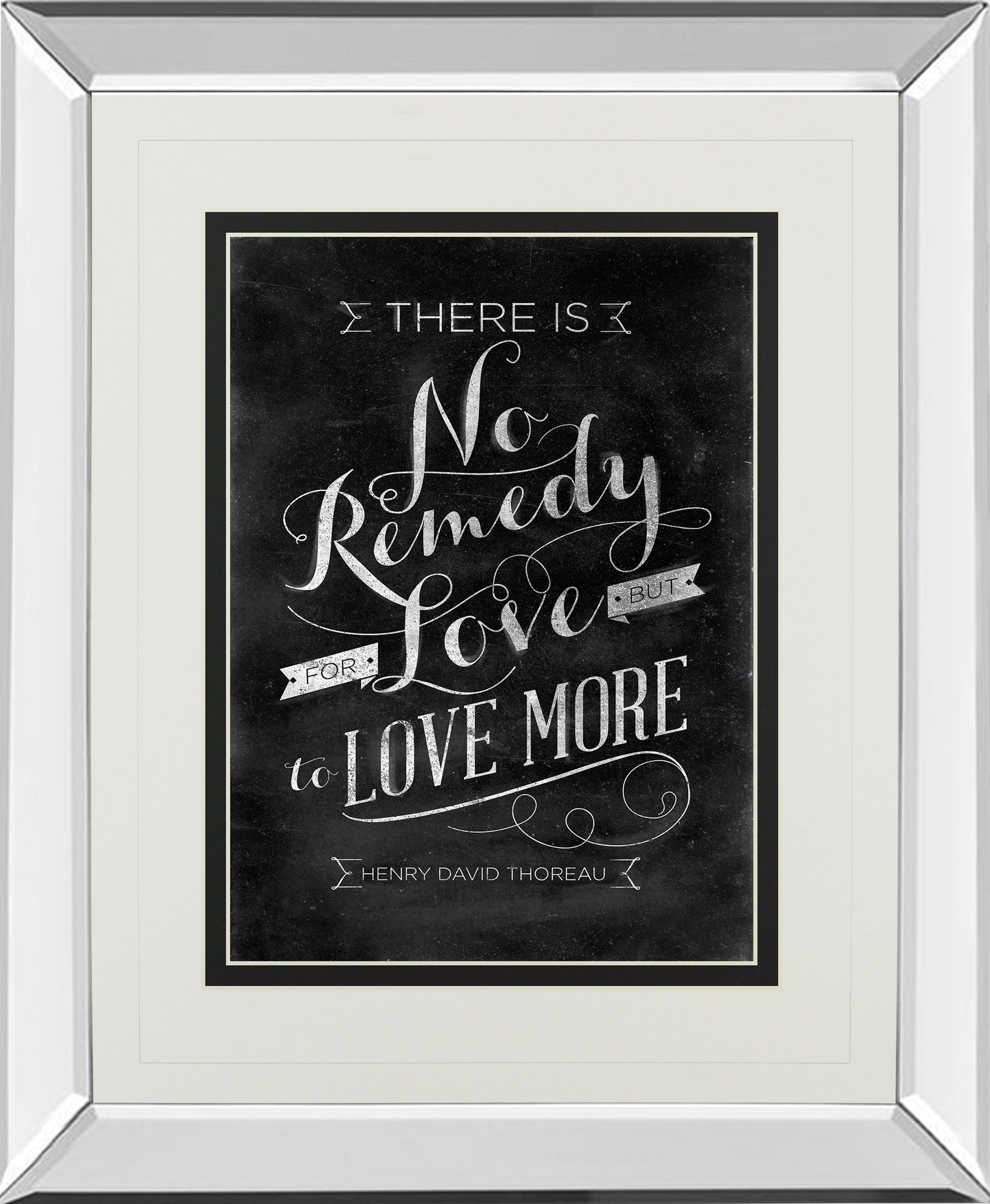 Mirrored Frame No Remedy By Sd Graphic