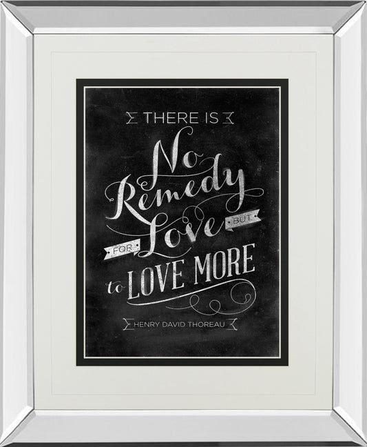 Mirrored Frame No Remedy By Sd Graphic