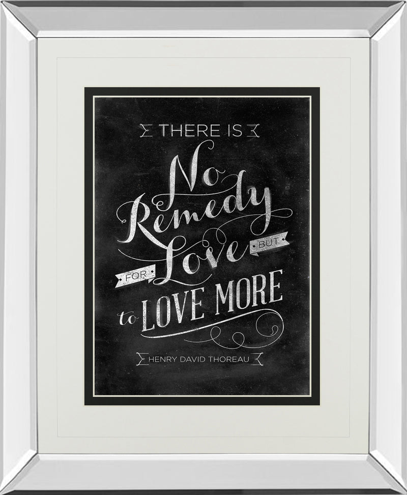 Mirrored Frame No Remedy By Sd Graphic