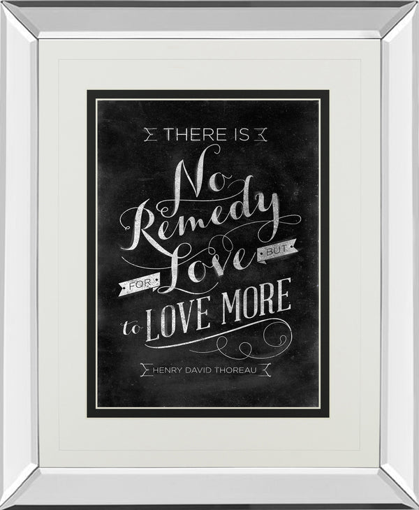 Mirrored Frame No Remedy By Sd Graphic