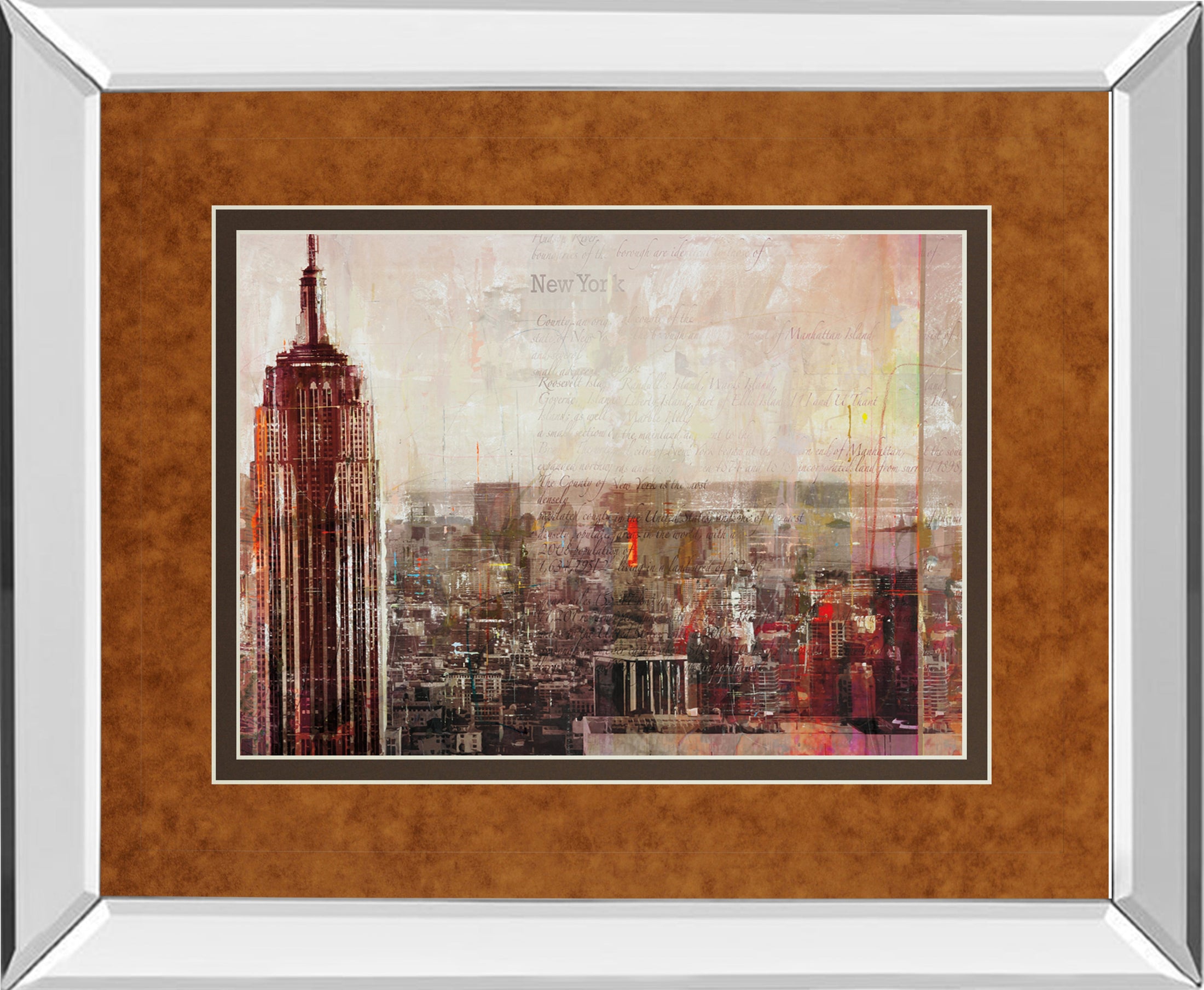 Mirrored Frame Shades Of New York By Markus Haub