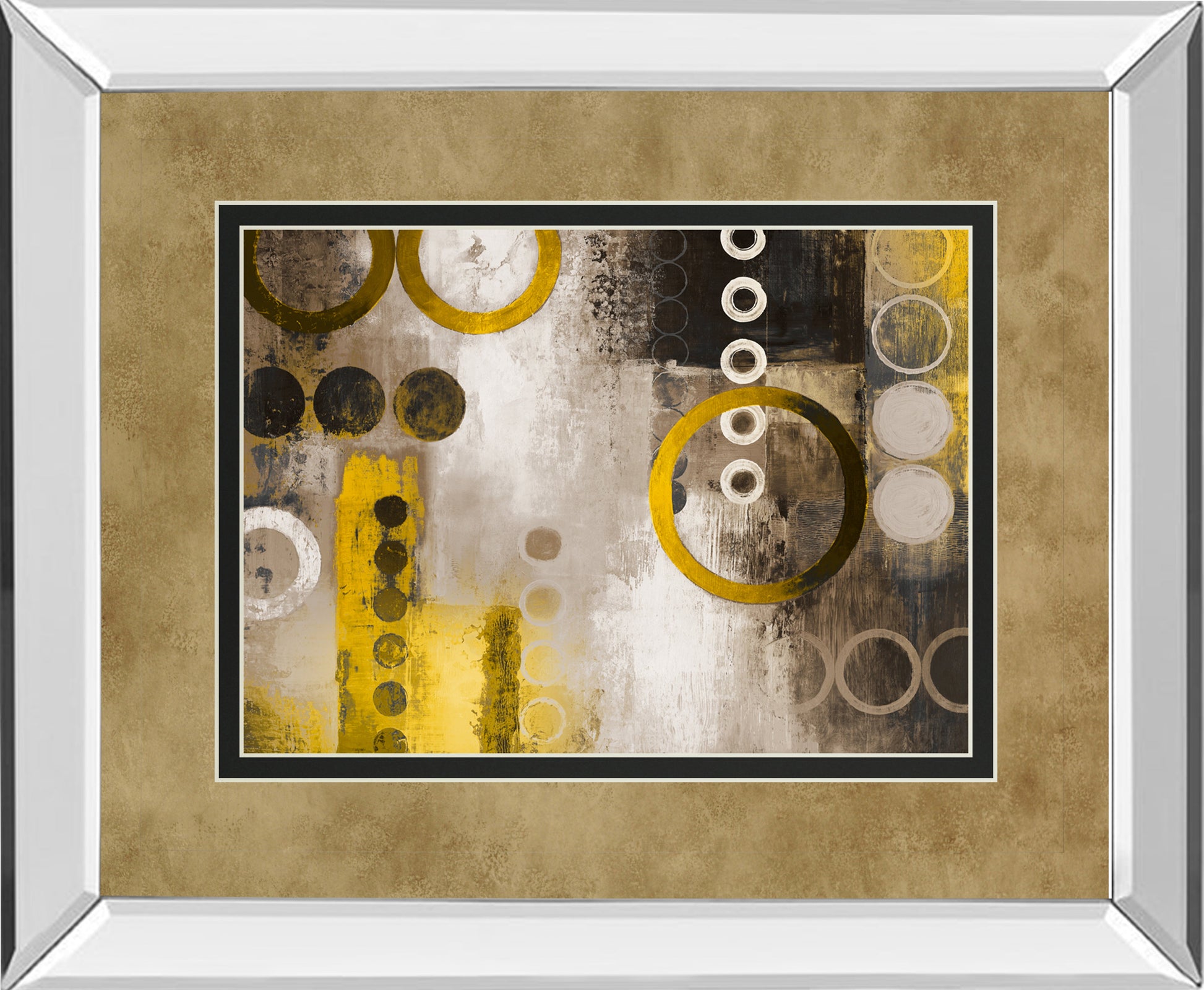 Mirrored Frame Yellow Liberated By Michael Marcon