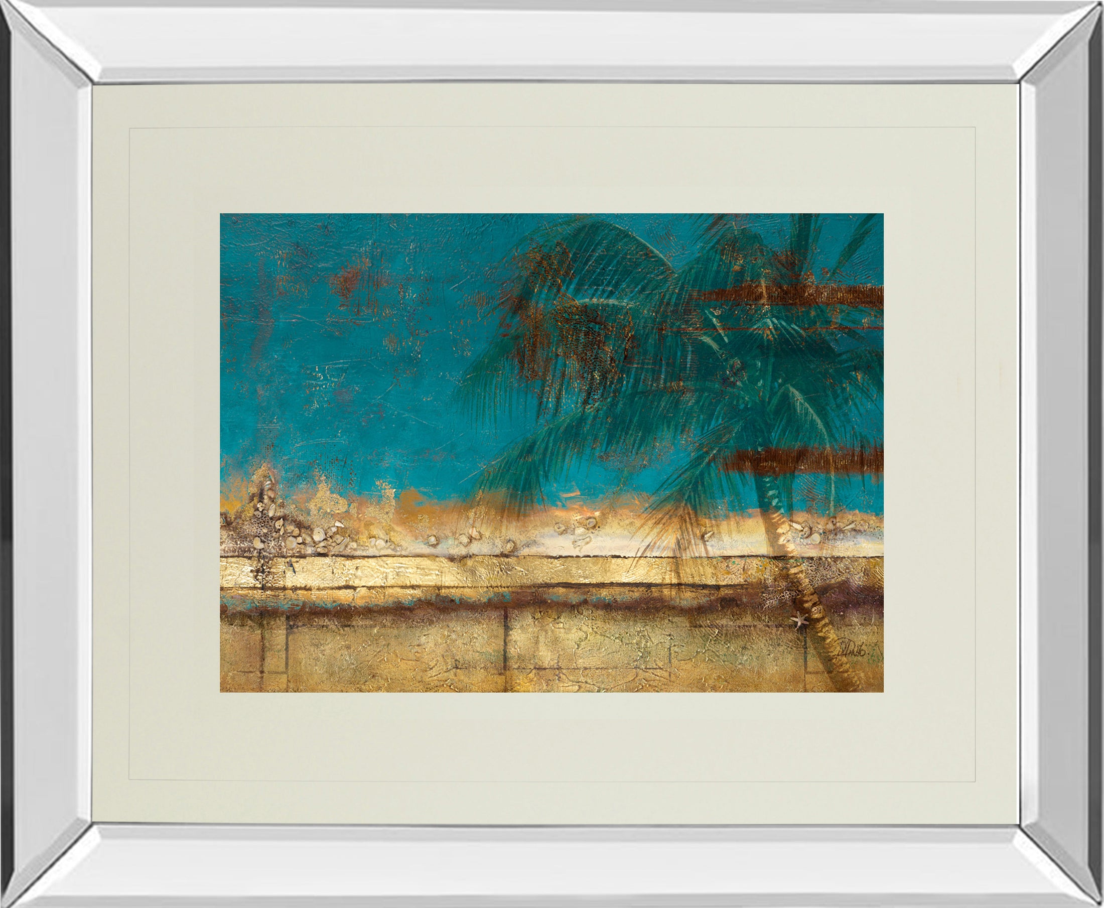 Mirrored Frame Sea Landscapes By Patricia Pinto