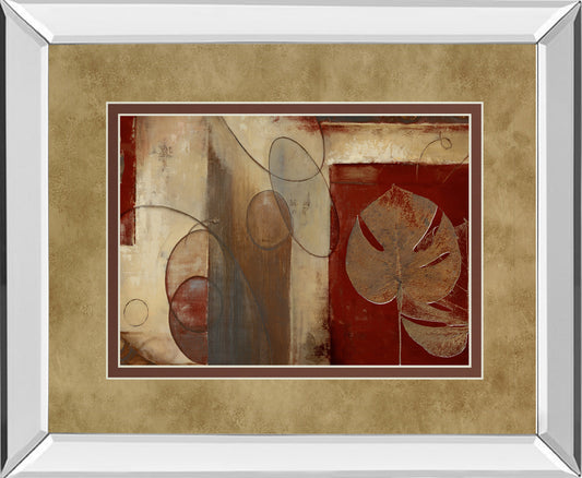 Mirrored Frame Inspiration In Crimson By Patricia Pinto