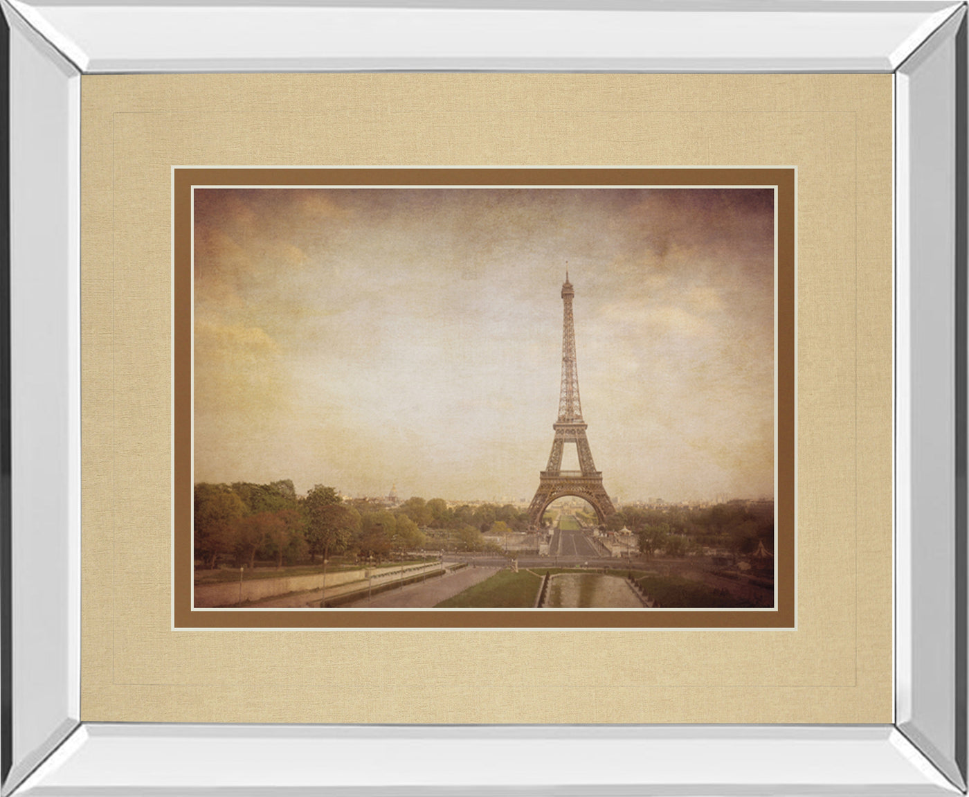 Mirrored Frame Tour De Eiffel By H. Jacks