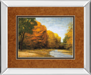 Mirrored Frame Evening Walk By Robert Striffolino