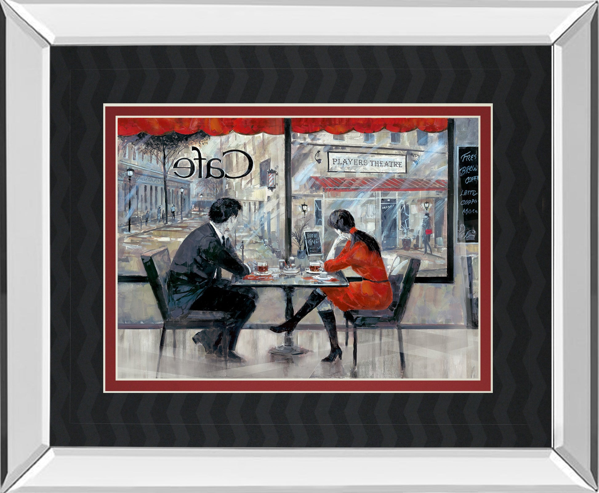 Mirrored Frame Player'S Theatre By Ruanne Manning