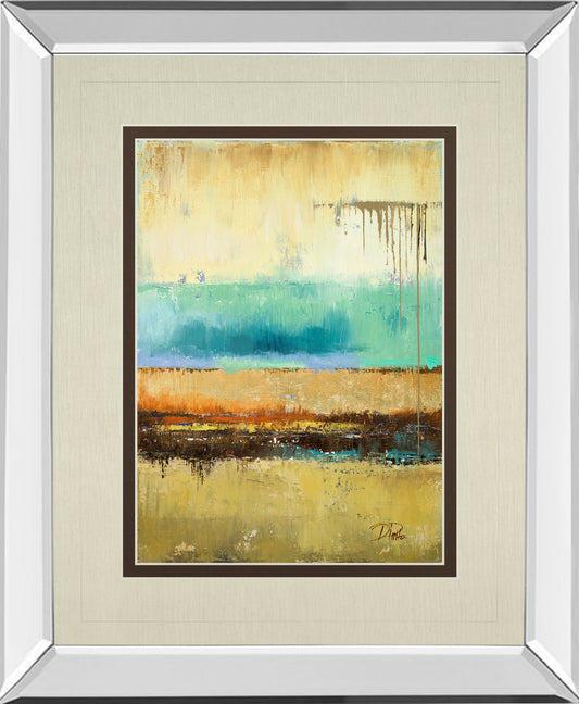 Mirrored Frame Rain I By Patrica Pinto