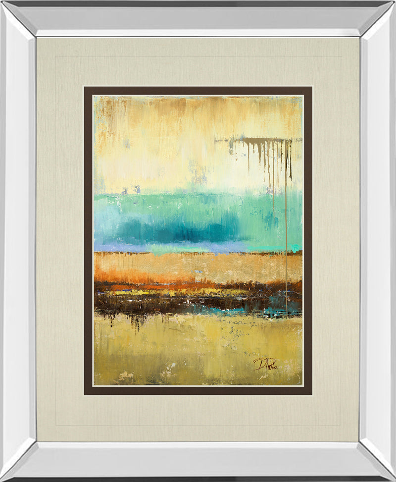 Mirrored Frame Rain I By Patrica Pinto