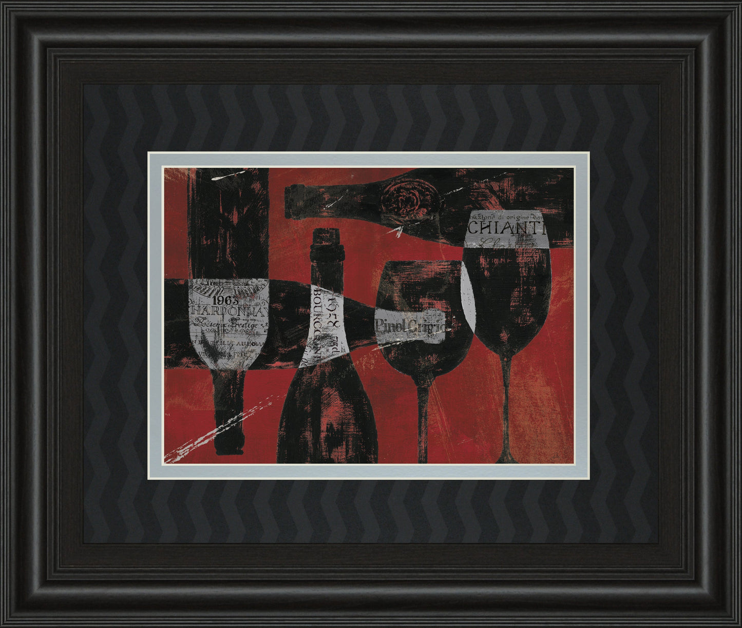 Wine Selection III By Daphane Brissonet