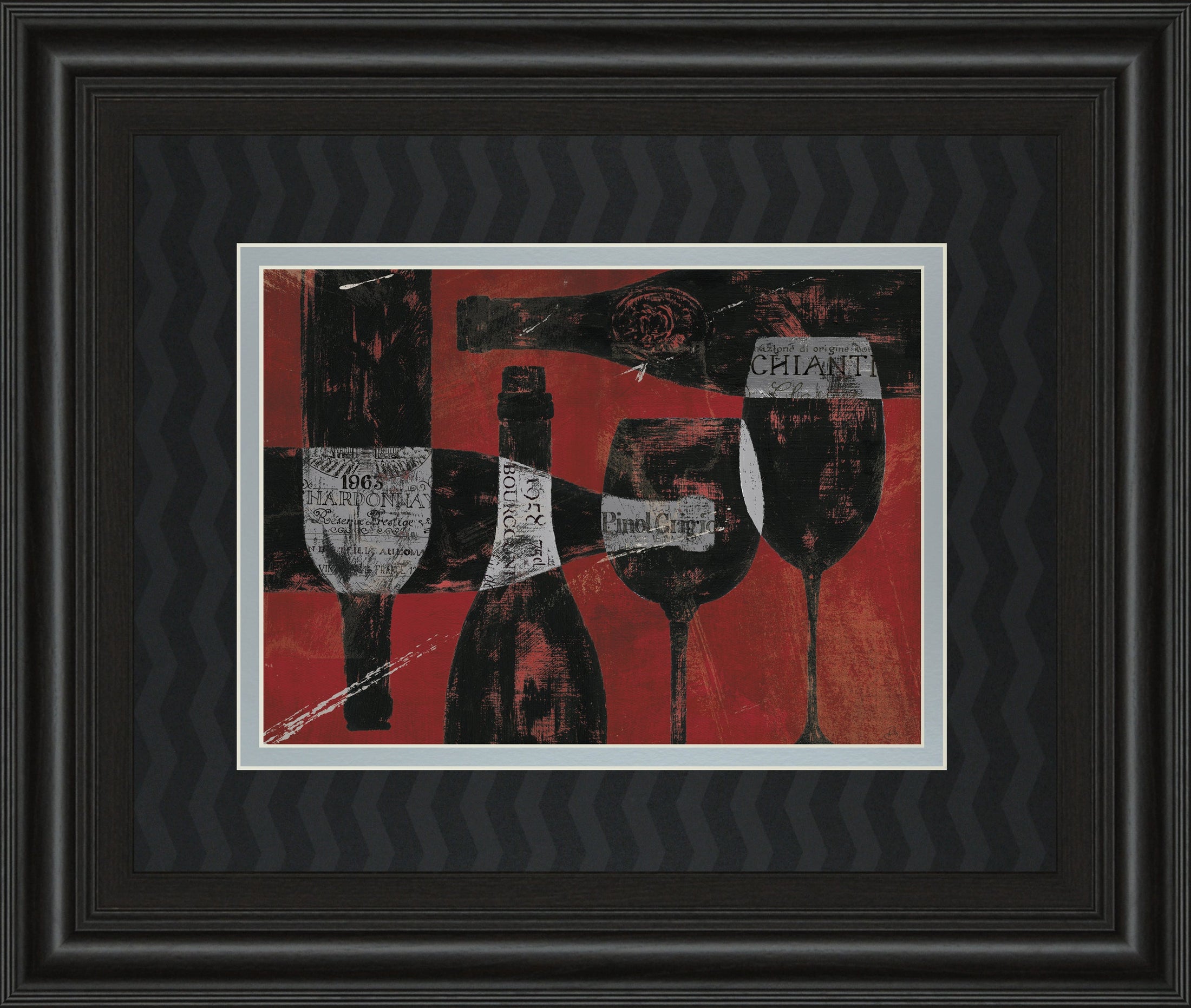 Wine Selection III By Daphane Brissonet