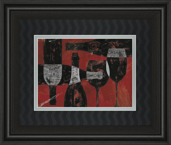 Wine Selection III By Daphane Brissonet