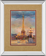 Mirrored Frame The Beginning Of The Evening By Marilyn Hageman