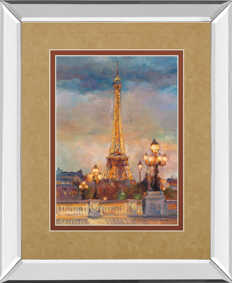 Mirrored Frame The Beginning Of The Evening By Marilyn Hageman