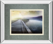 Mirrored Frame Hazy Morning By Michael Calascibetta