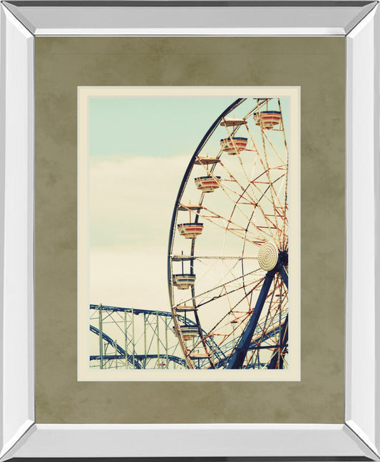 Mirrored Frame Retro Ferris By Gail Peck