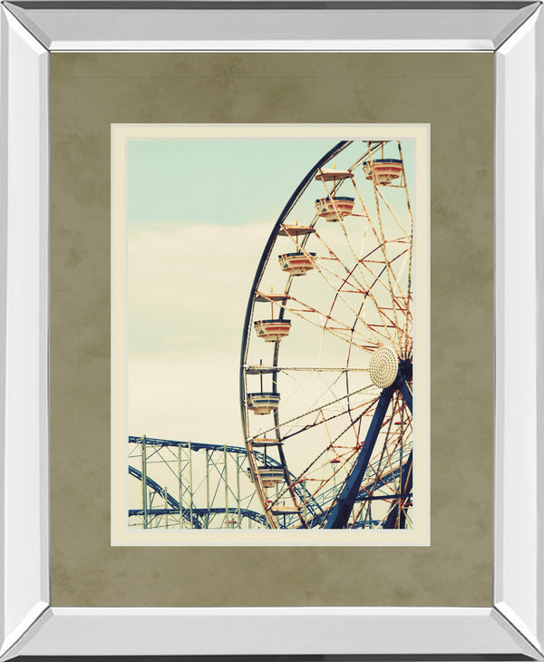Mirrored Frame Retro Ferris By Gail Peck