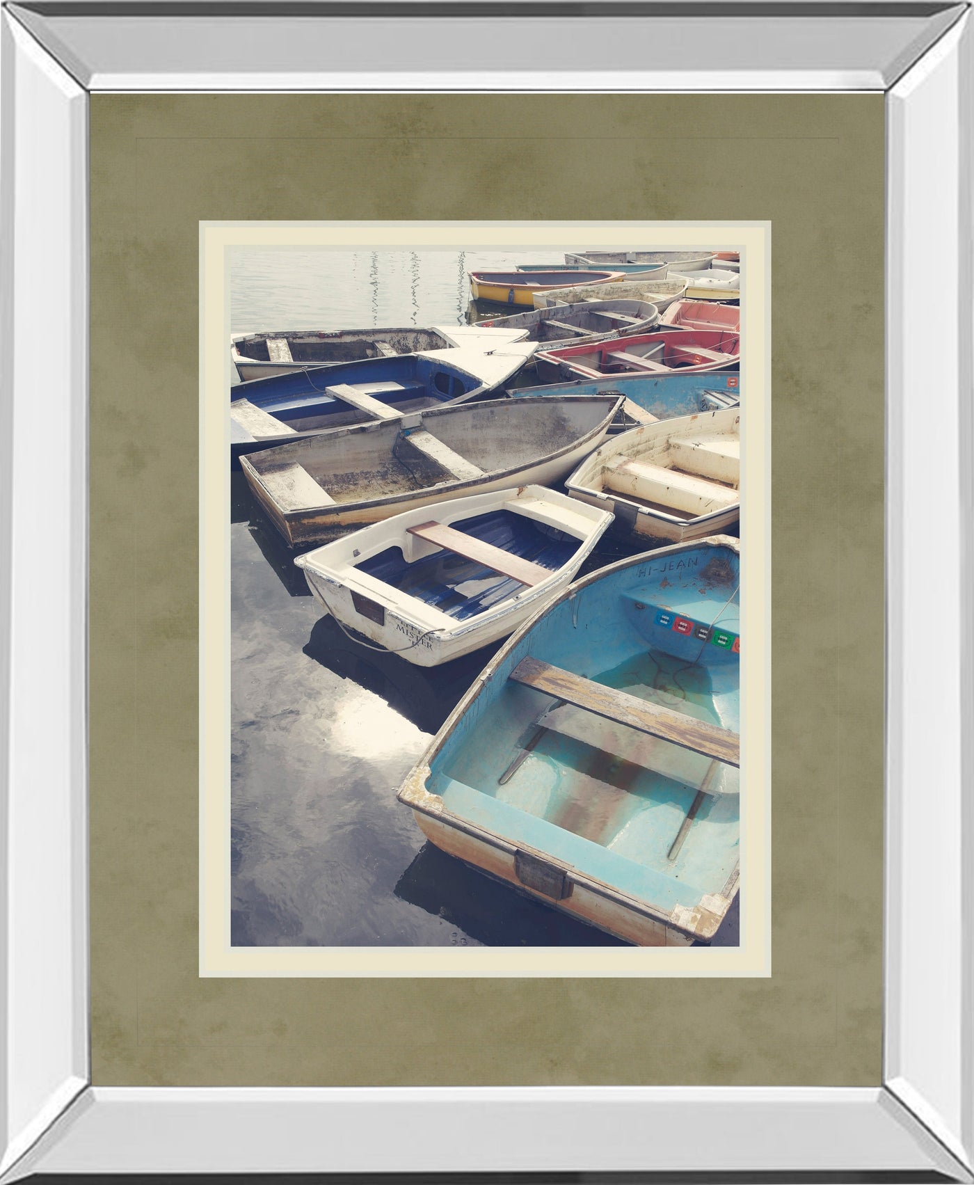 Mirrored Frame Eastern Coastal By Sarah Gardner