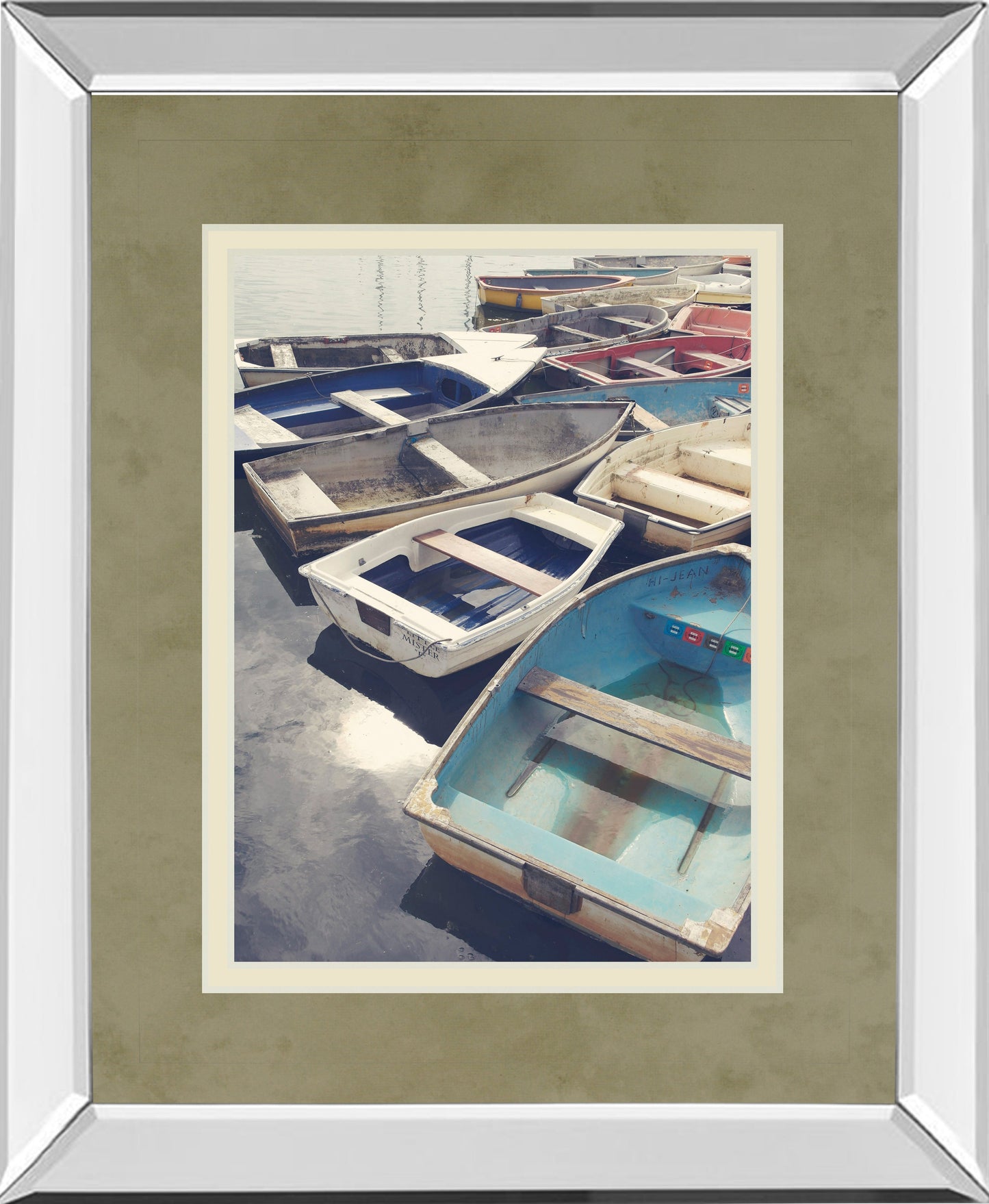 Mirrored Frame Eastern Coastal By Sarah Gardner