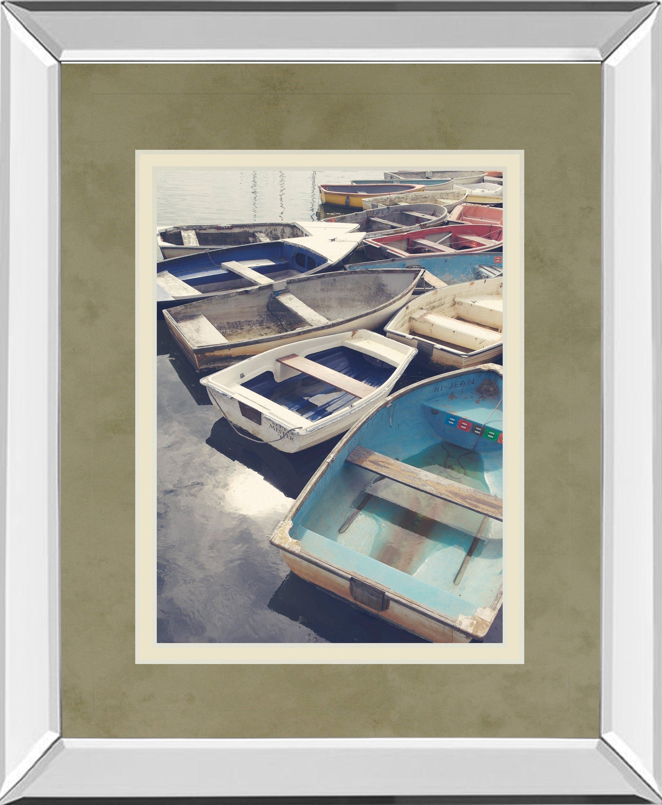Mirrored Frame Eastern Coastal By Sarah Gardner