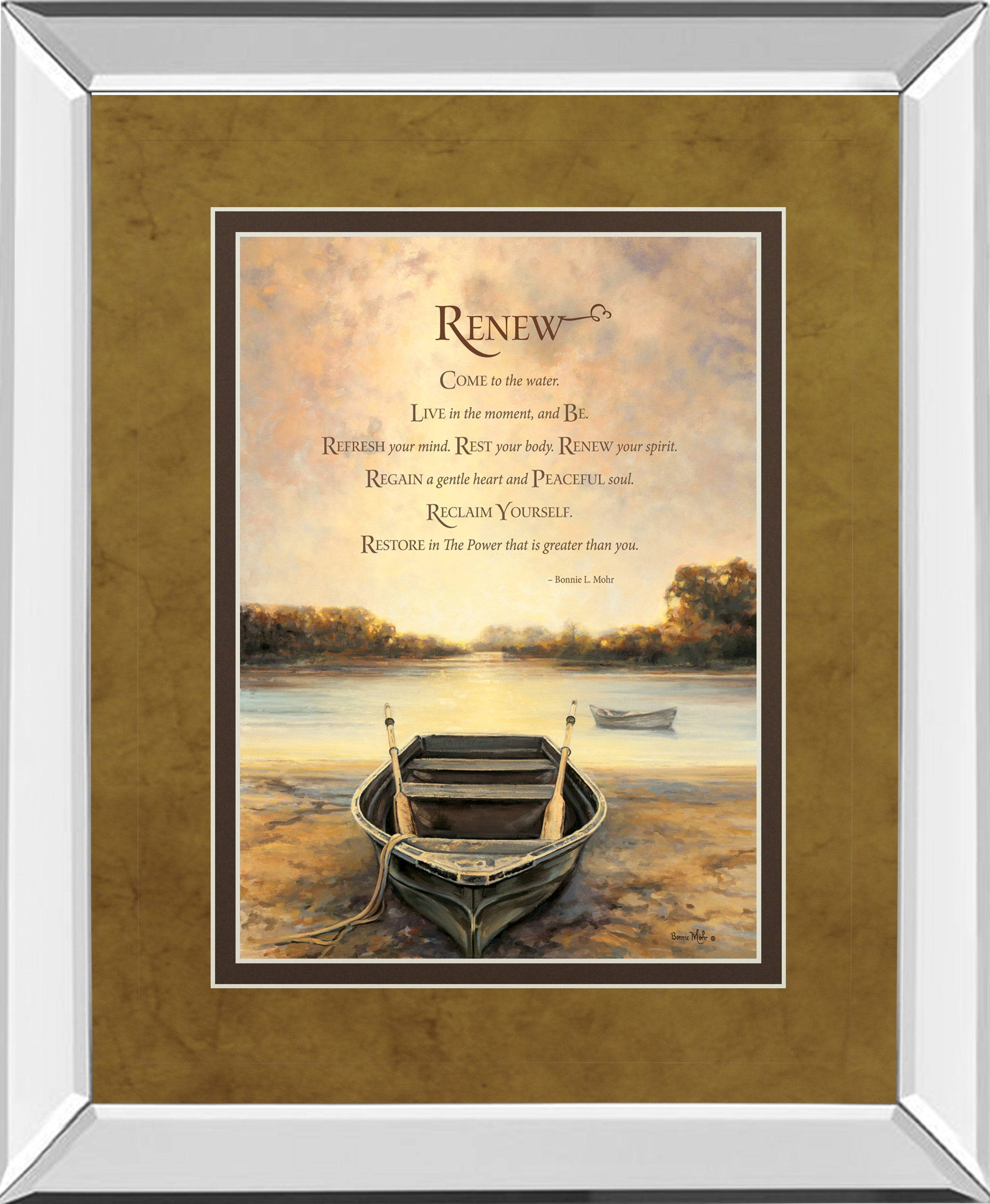 Mirrored Frame Renew By Bonnie Mohr