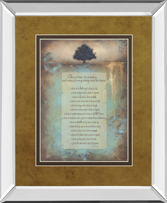 Mirrored Frame Time For Everything By Brit Hallowell