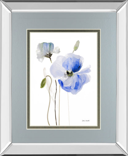 Mirrored Frame All Poppies I By Lanie Loreth