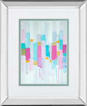 Mirrored Frame Cool Rhizome I By Ann Marie Coolick