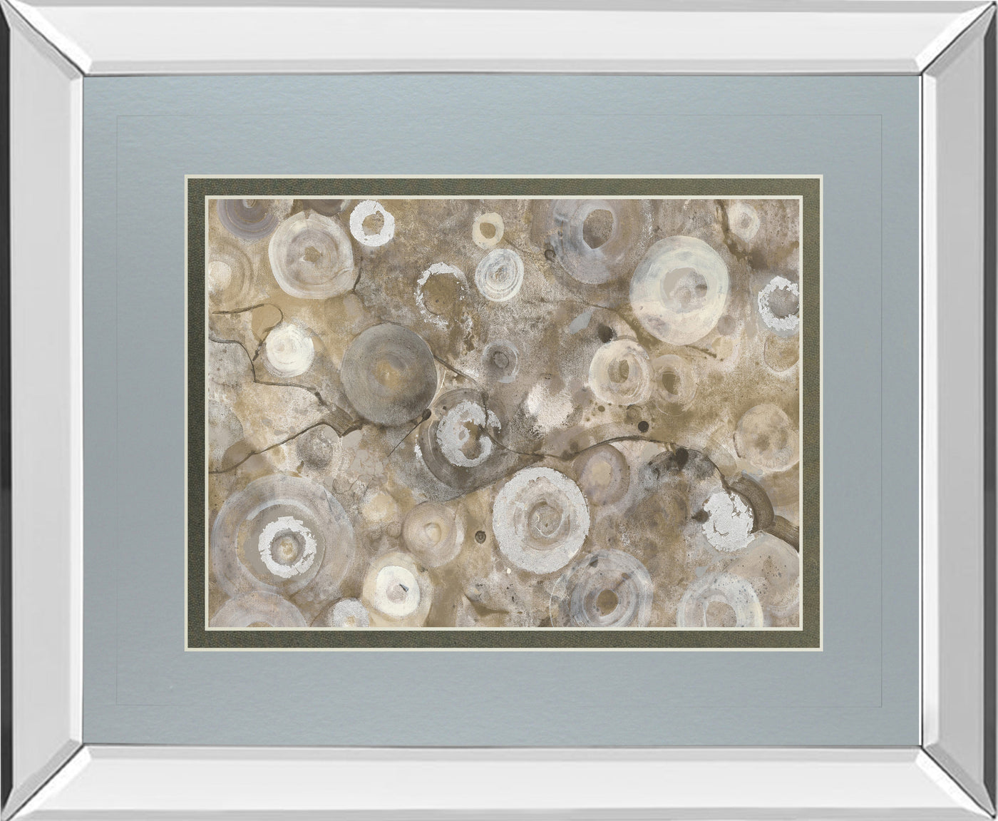 Mirrored Frame Natural Agate By Albena Hristova ***Monl***