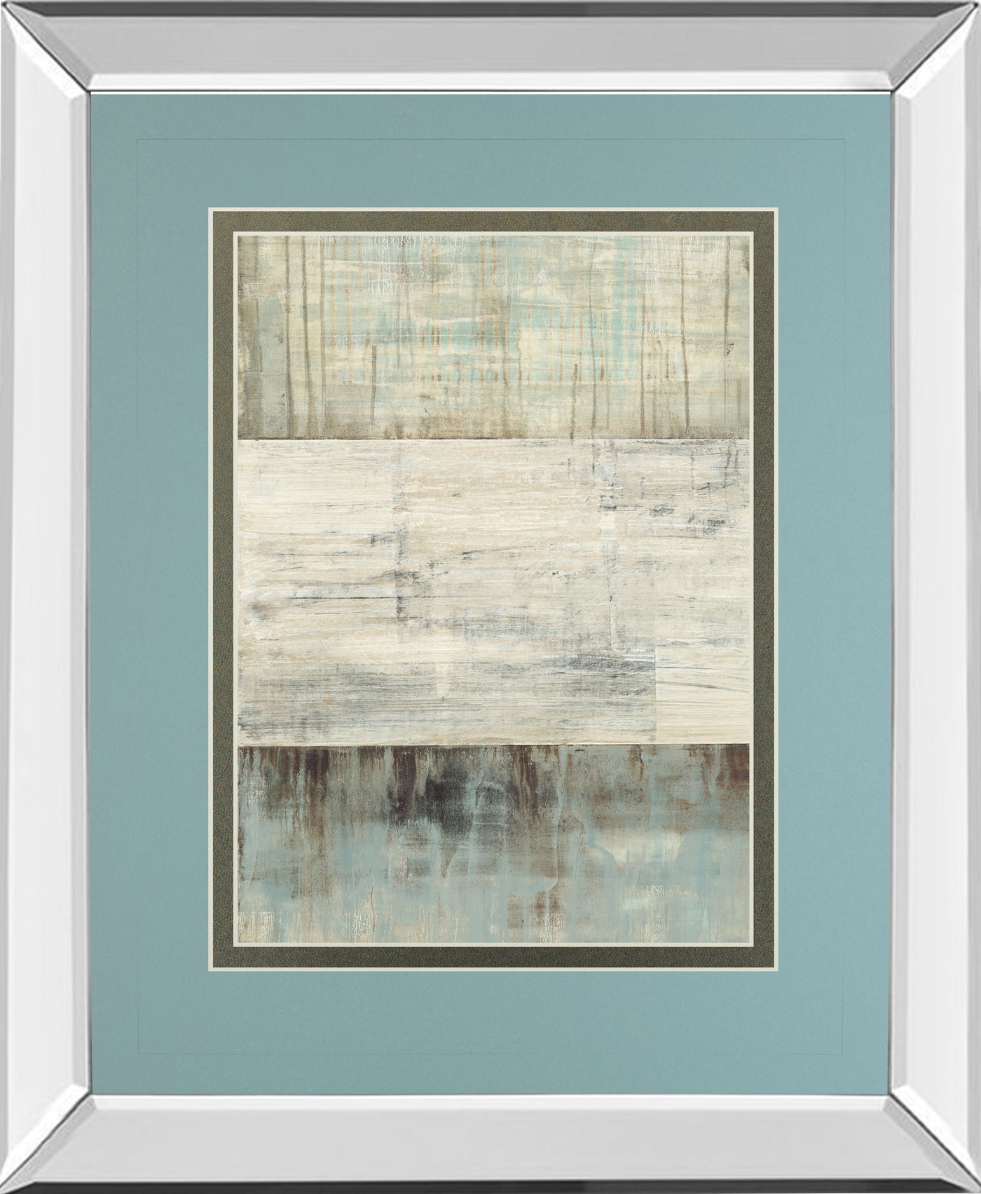 Mirrored Frame Of Fog & Snow By Heather Ross