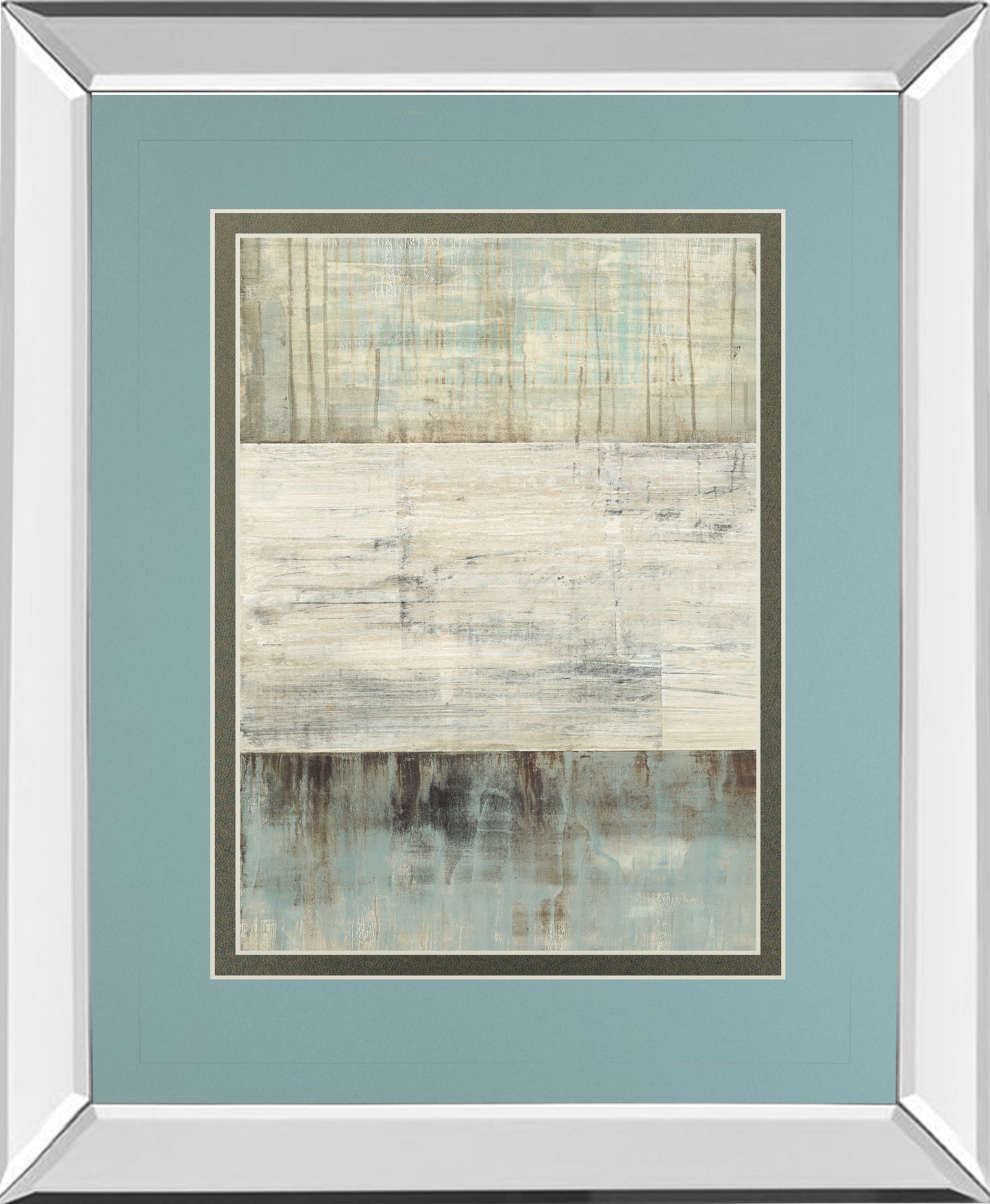 Mirrored Frame Of Fog & Snow By Heather Ross