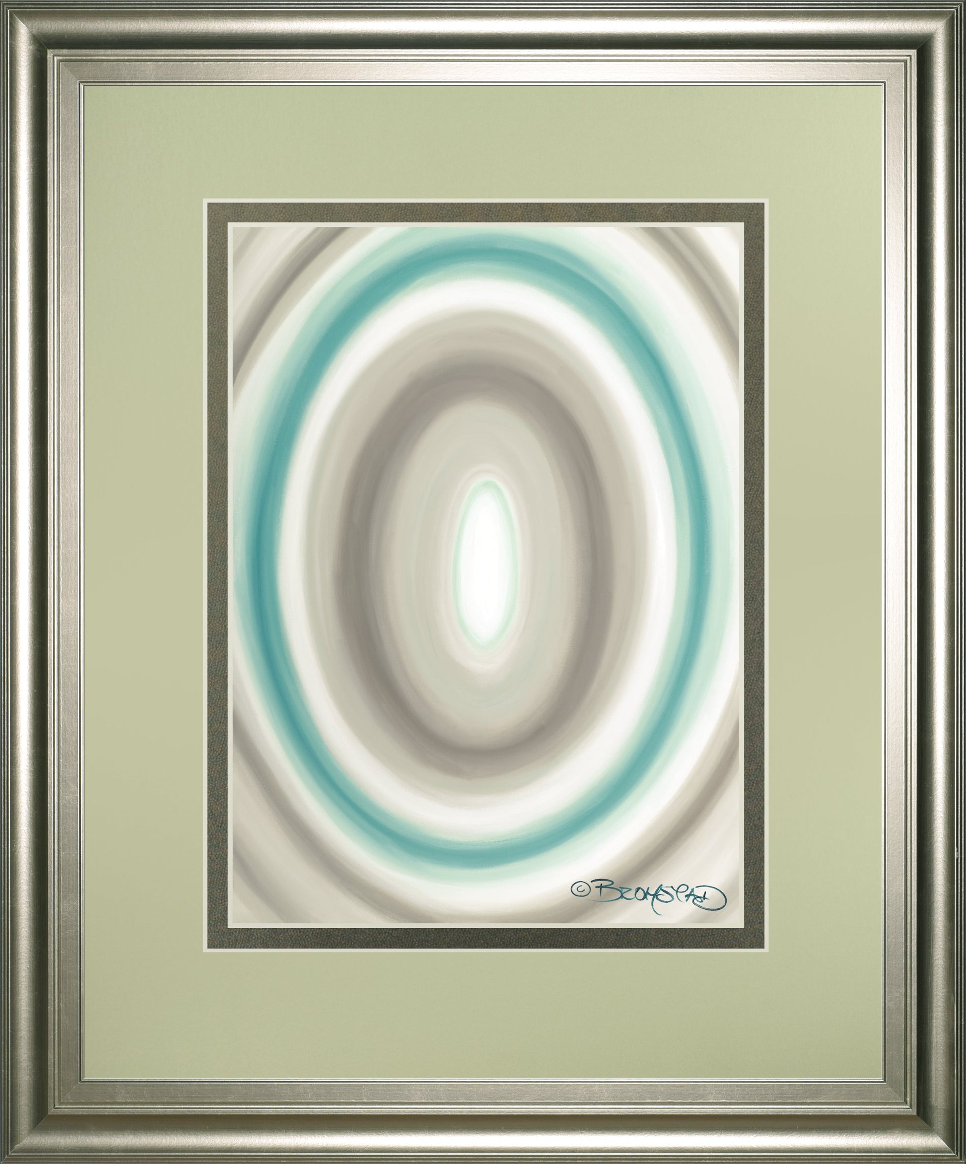 Concentric Ovals #1 By David Bromstad