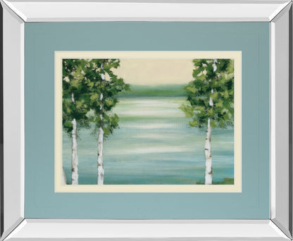 Mirrored Frame Quiet Lake By Rita Vindeszia