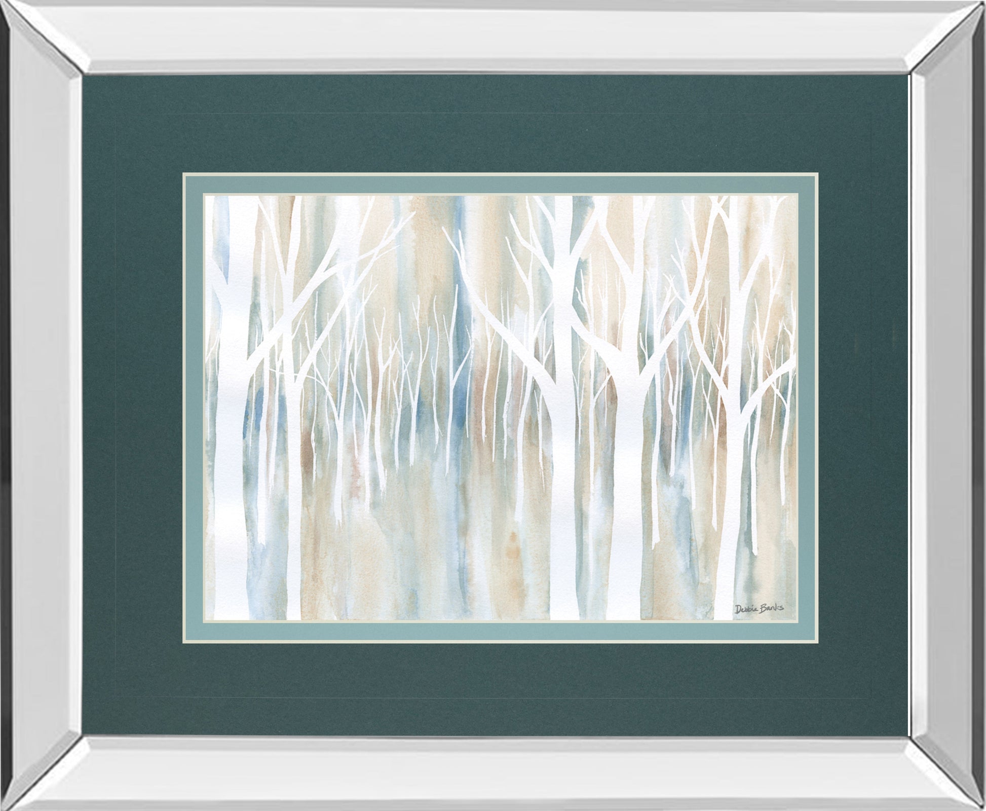 Mirrored Frame Mystical Woods By Debbie Banks