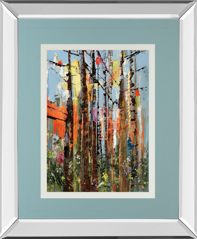 Mirrored Frame Eclectic Forest By Rebecca Meyers