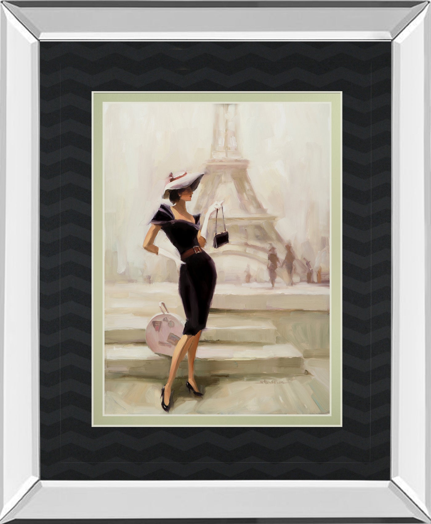 Mirrored Frame Love, From Paris By Steve Henderson