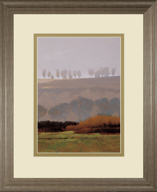Trees Above The River By M. Bohne