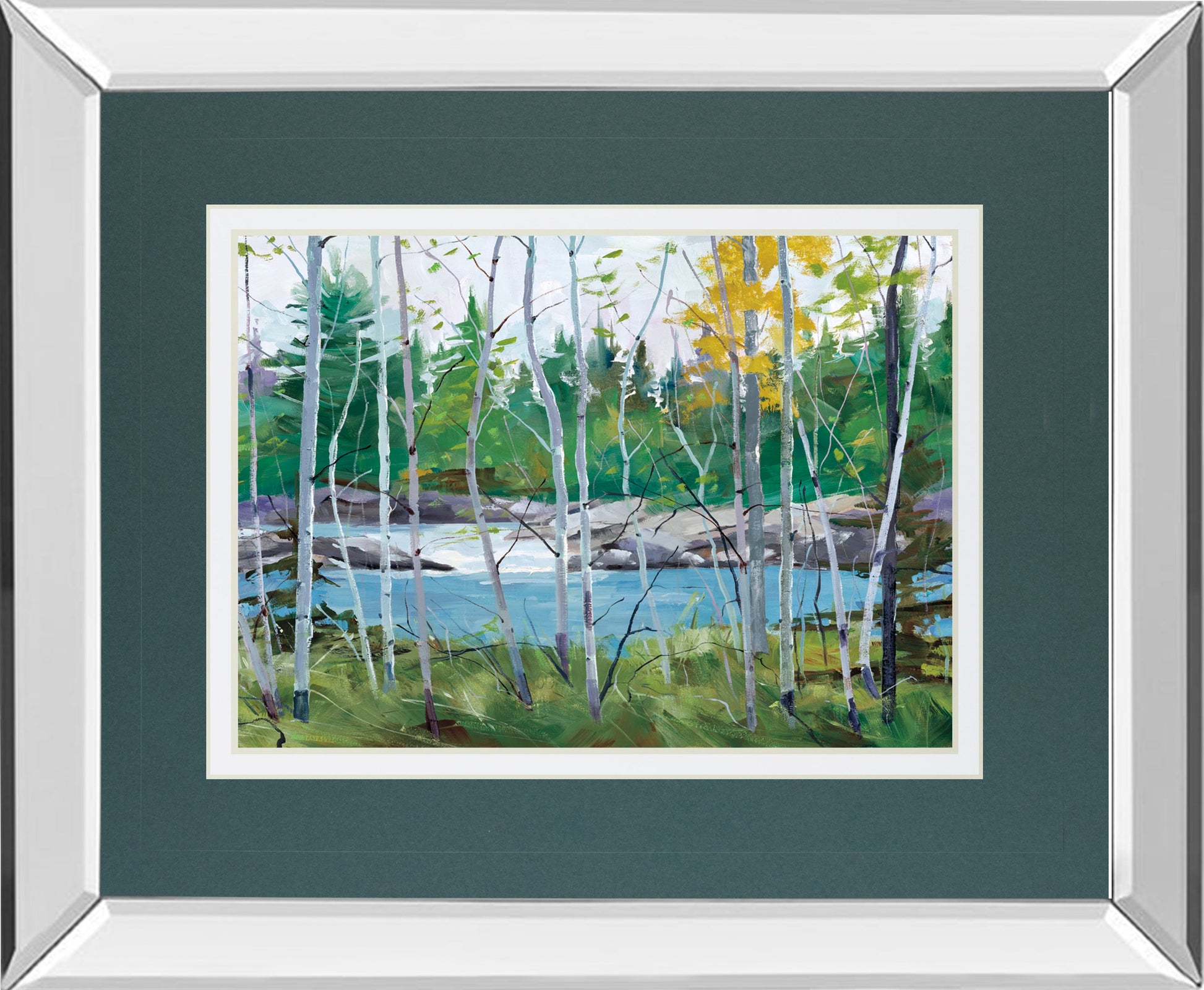Mirrored Frame Extounge Rapids By G. Forsythe
