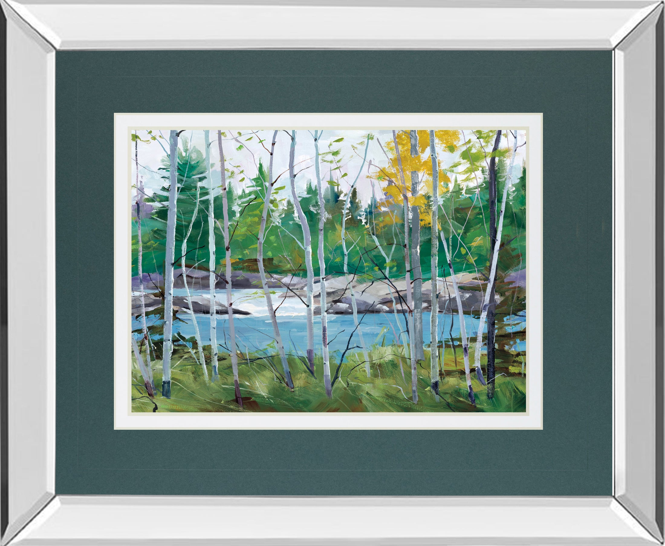 Mirrored Frame Extounge Rapids By G. Forsythe
