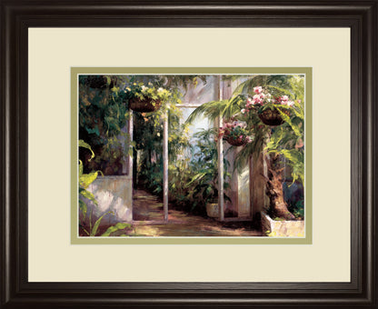 Atriums First Light I By Hali
