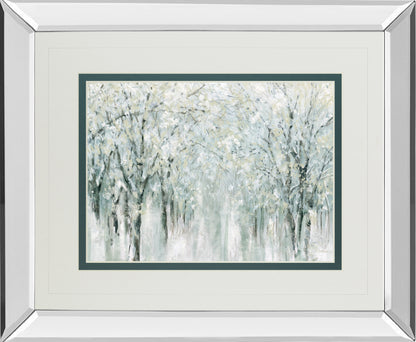 Mirrored Frame Winter Mist By Carol Robinson