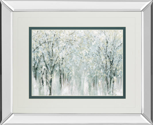 Mirrored Frame Winter Mist By Carol Robinson