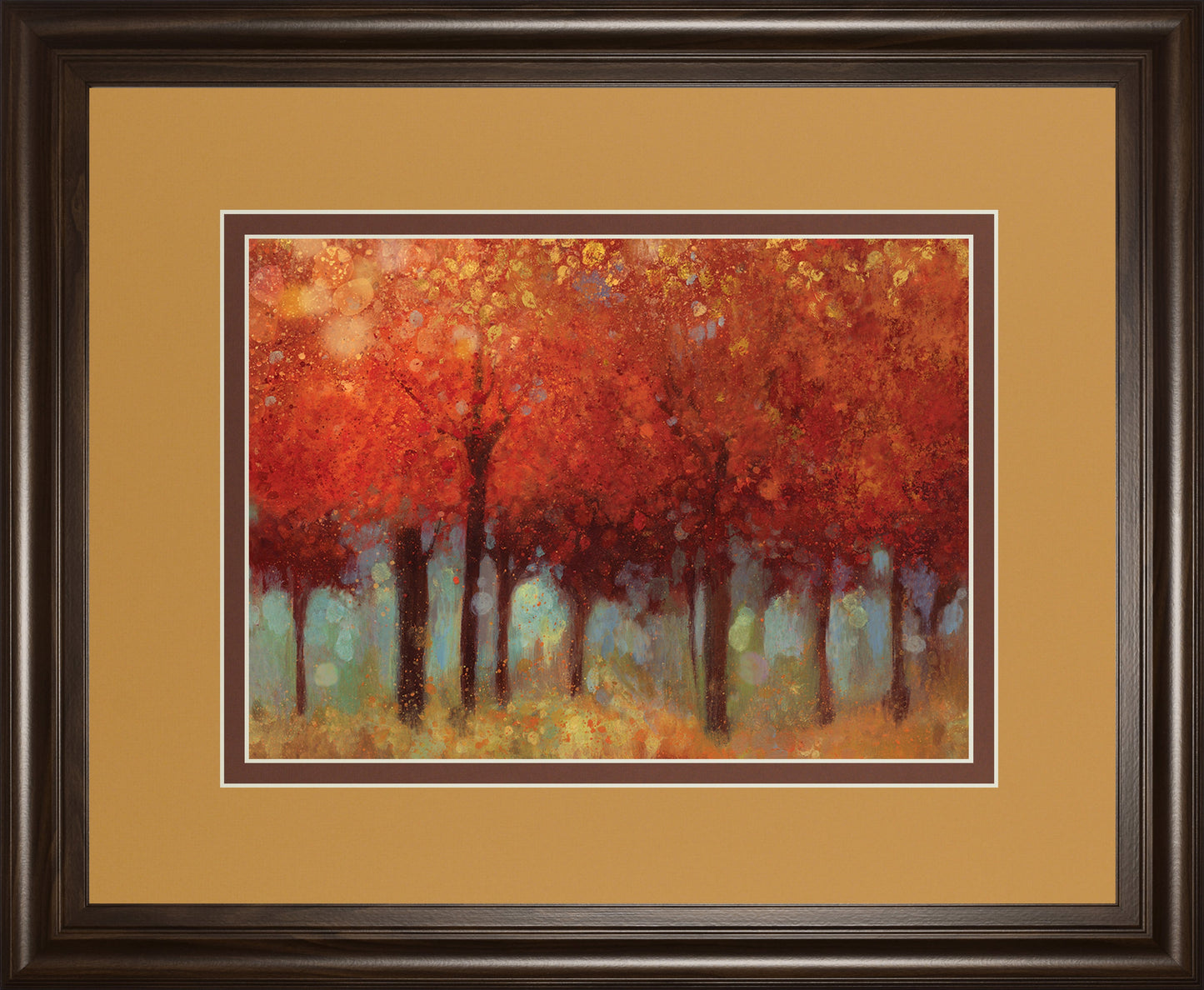 Red Forest By Asia Jensen