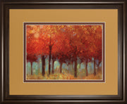 Red Forest By Asia Jensen