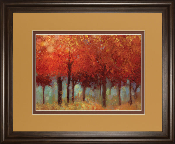 Red Forest By Asia Jensen