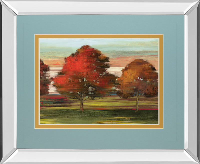 Mirrored Frame Tress In Motion By Alison Pearce