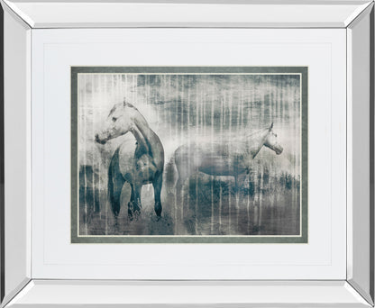 Mirrored Frame Grey Serenade By Edward Selkirk