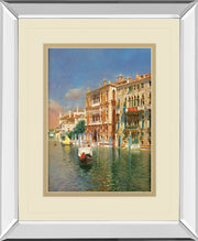 Mirrored Frame The Grand Canal, Venice By Rubens Santora