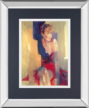 Mirrored Frame Odalisque L By Christine Comyn